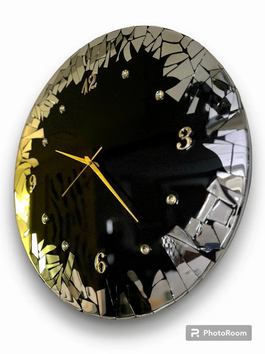 Timeless Elegance: Handmade Mirror and Resin Wall Clocks | ResinandRitesh