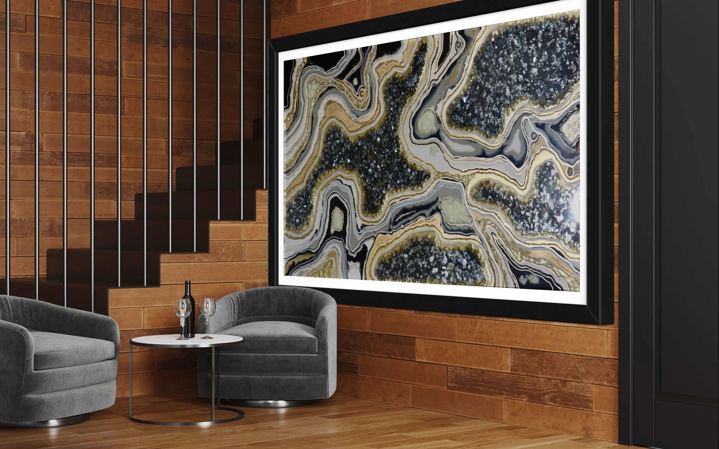 Geode Wall ART