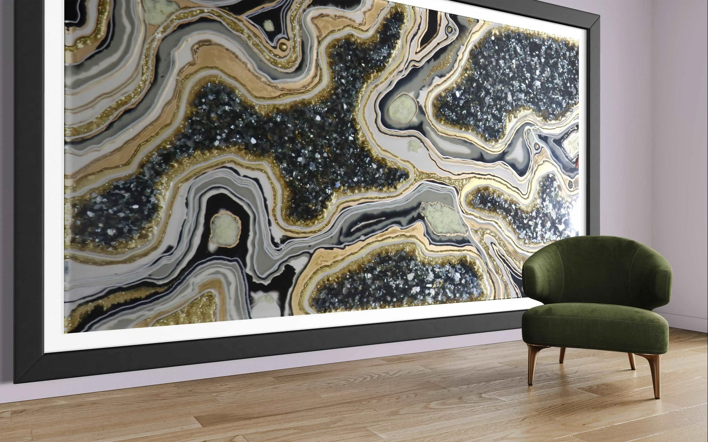 Geode Wall ART