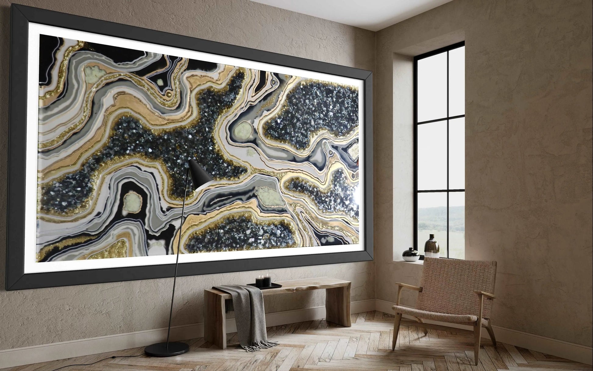 Geode Wall ART