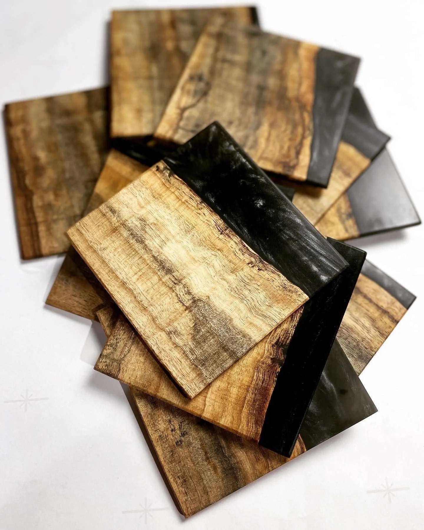 Resin and Wood Coasters