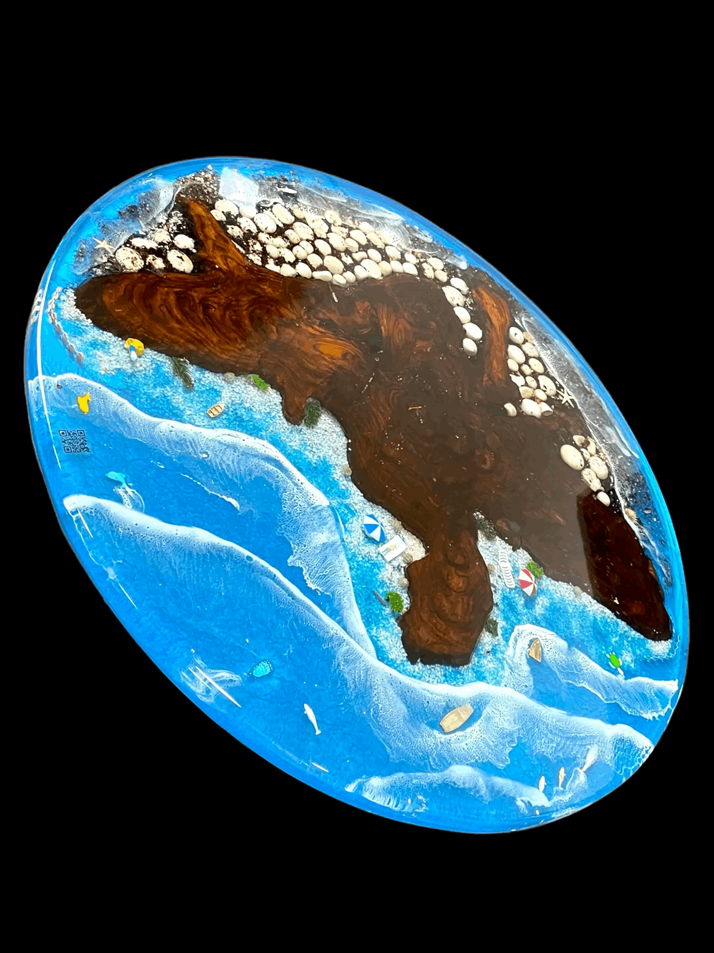 3D ocean coffee tables ResinandRitesh India