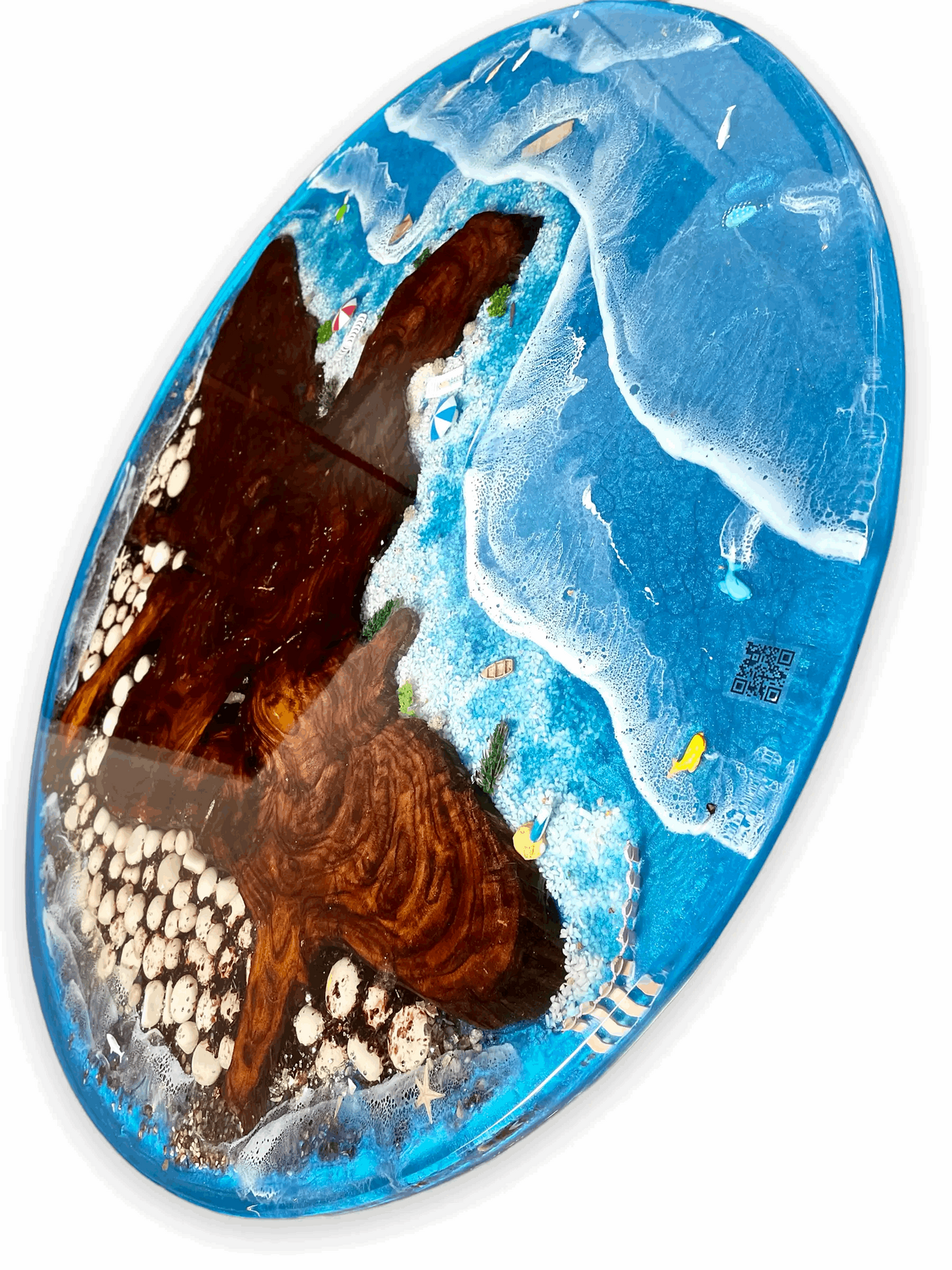 3D ocean coffee tables ResinandRitesh India