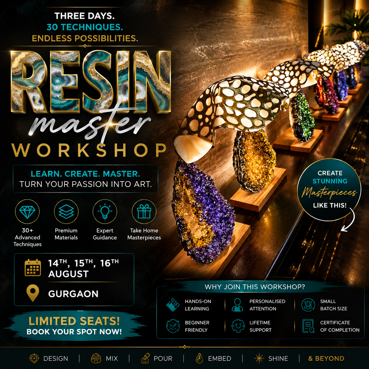 GURGAON MASTER CLASS - 14-15-16 Aug
